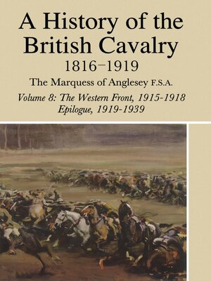 cover image of A History of British Cavalry